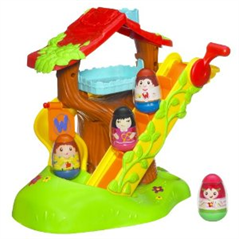 Playskool+weebles+musical+treehouse